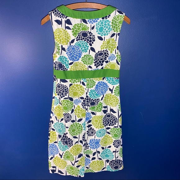 Like new sz 6 Boden Notch Neck Floral Shift Dress - Picture 5 of 7